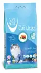 Van Cat комкующийся наполнитель для кошек без пыли с ароматом марсельского мыла, пакет (marsilla soap)