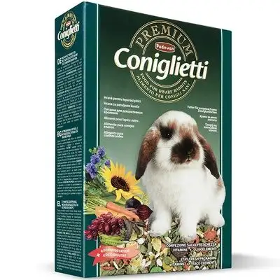 Купить padovan premium coniglietti Сухой корм для кроликов и молодняка