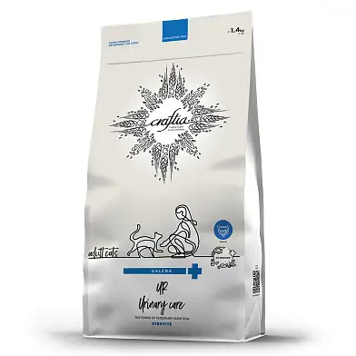 CRAFTIA GALENA CAT URINARY CARE сухой корм для взрослых кошек для растворения струвитных камней 